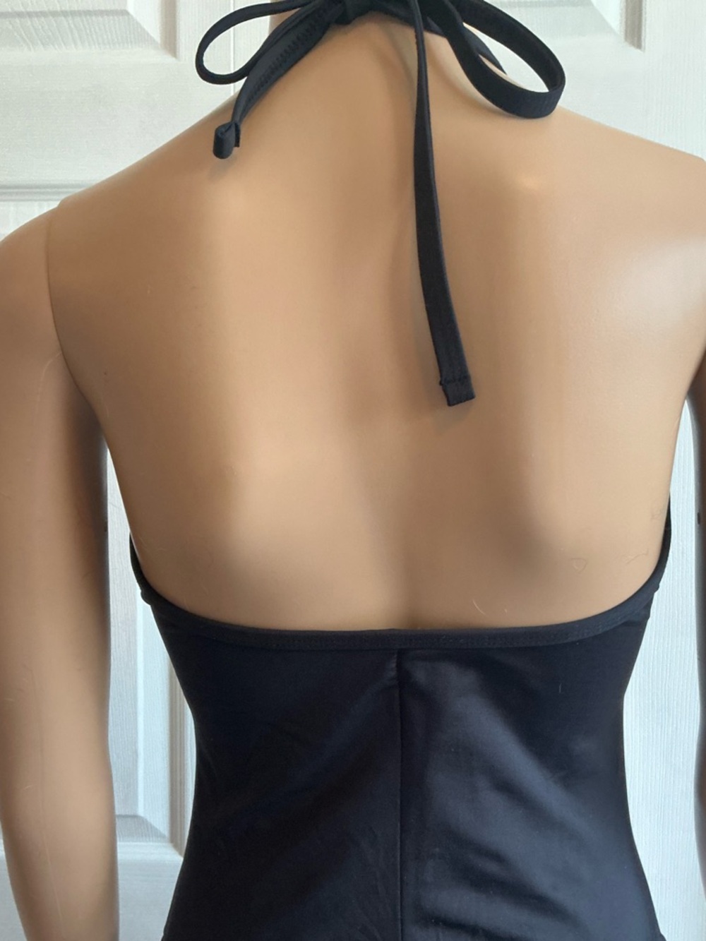 Kenneth Cole New York Lattice Front Halter One-Piece - Size L - Picture 4 of 6